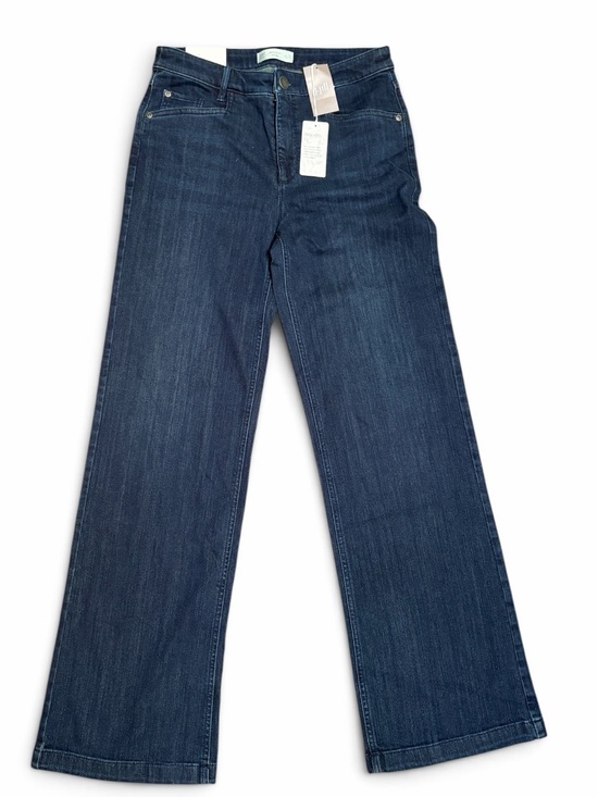 J. Jill Denim - J. Jill Dark Blue Full Wide Leg Jeans - High Rise
